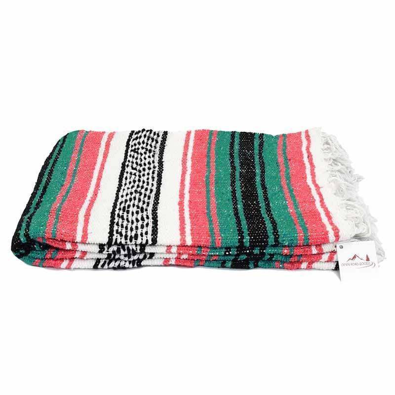 Wholesale Beach Blanket Cheap Custom Print Flag In Bulk Falsa Yoga Tassel Mexican Blanket