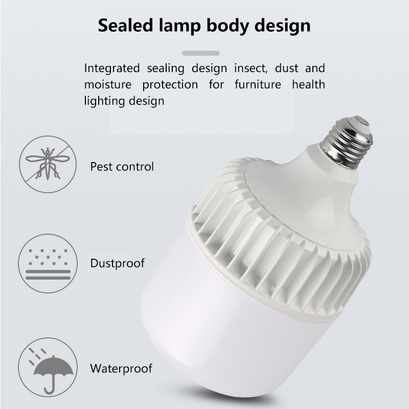 Wholesale super heat dissipation high-power bulb lamp 20w/30w/40w factory commercial lighting led bulb