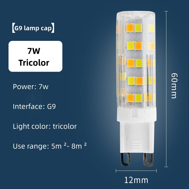 High quality LED bulbs 3W dimmable SMD  mini led corn light g9 led bulb 3 watts