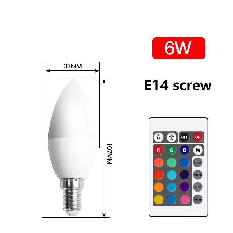 Smart Wifi Remote control RGBW LED Bulb A60 10W E27  color-changing led bulb