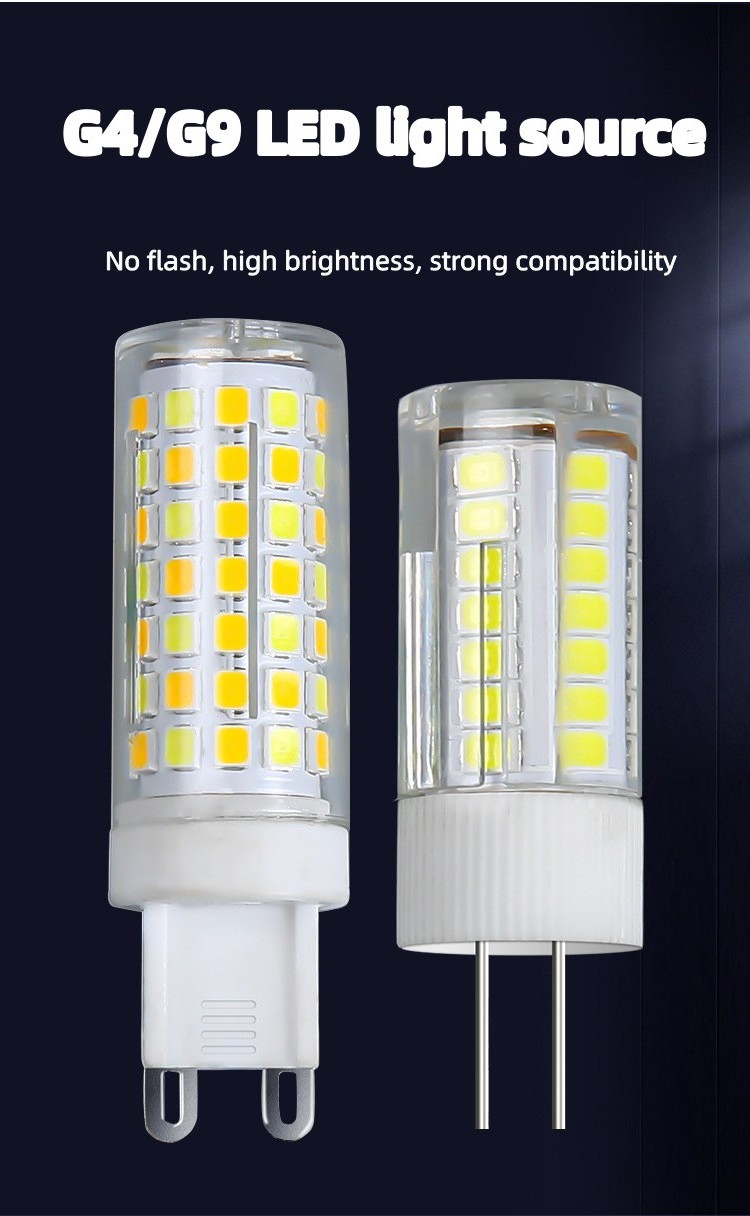 Factory customized   AC 120V 360 Degree G4 LED Corn Light Bulb For Night Lighting