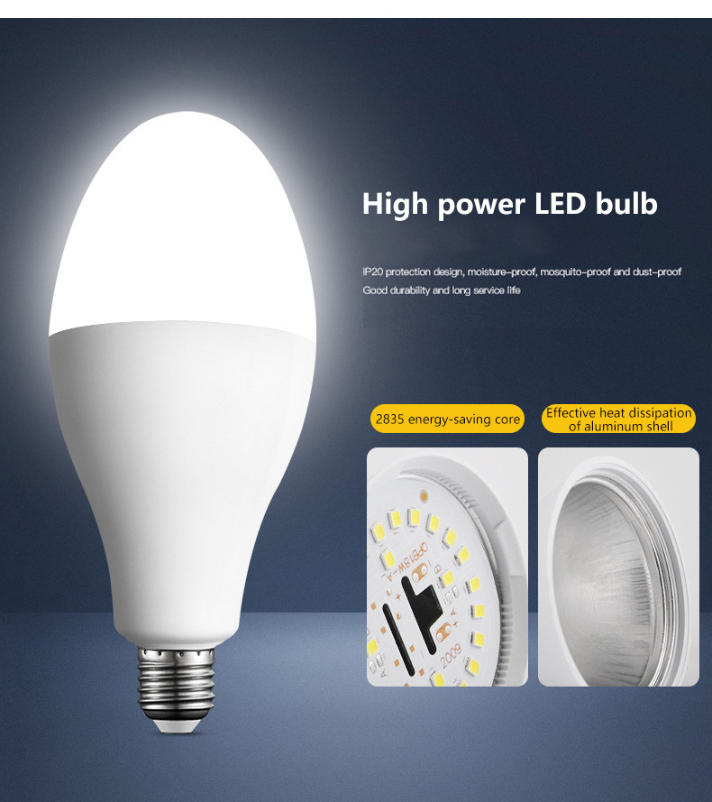 Factory wholesale E27led bulb 3W5W full watt high-brightness chandelier LED energy-saving bulb