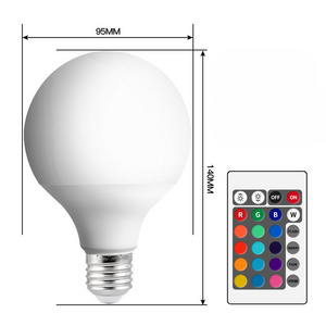 Customized Work best App and Voice Control 4.5Watt 120V  Smart Candle LED Bulbs RGBW Adjustable Install In Damp Location