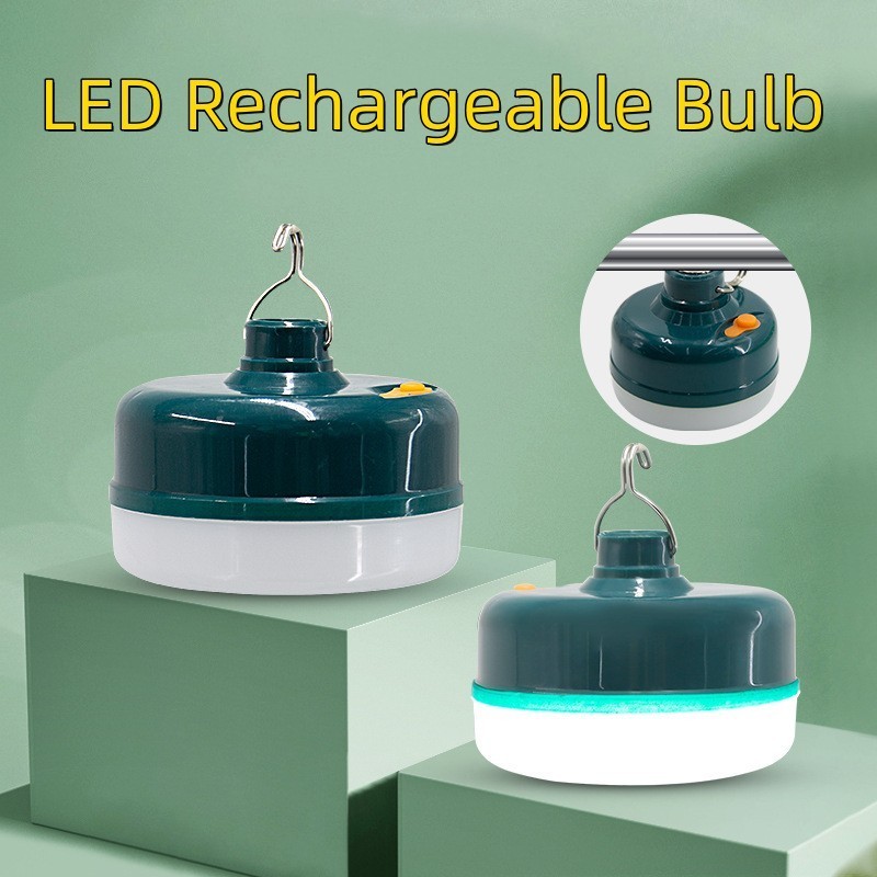 LED magnetic suction rechargeable light bulbs set up street stalls camping emergency energy-saving light bulbs