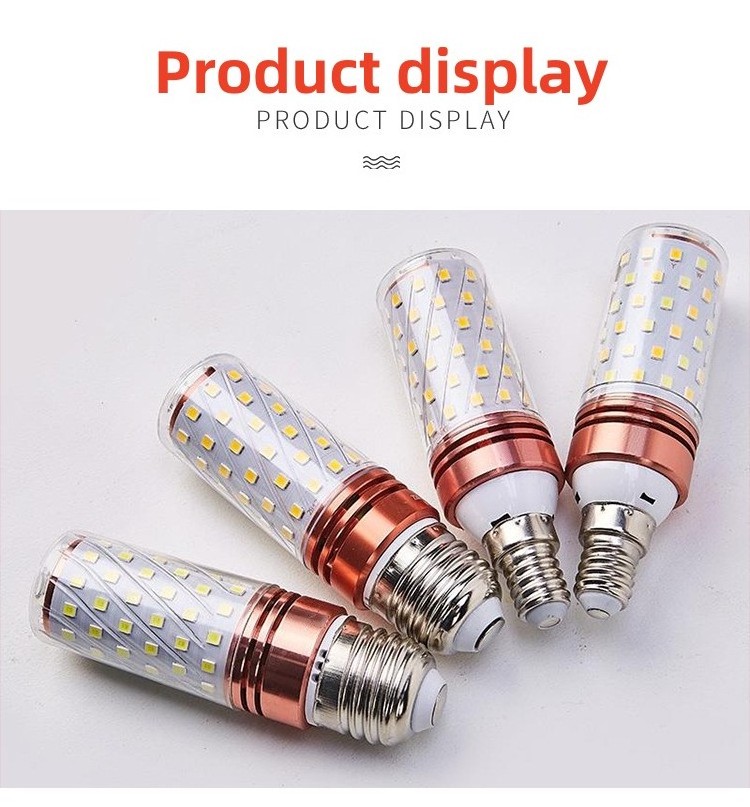 Corn Light Bulbs  100W E27 12W Grow Lights 20 Watt 12V Spare Parts Intelligent Emergency Led Bulb