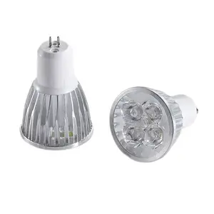 High-Quality 3W 5W LED Aluminum Lamp Cup Constant Current Bulbs in E27 Screw GU10 and GU5.3 Pin Types