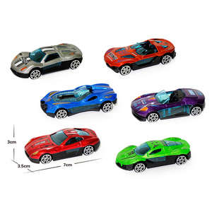 Cheapest Children Sliding Friction Model Mini Car 1:64 Hot Free Wheels  Die cast Car Toy 6pcs Alloy Car