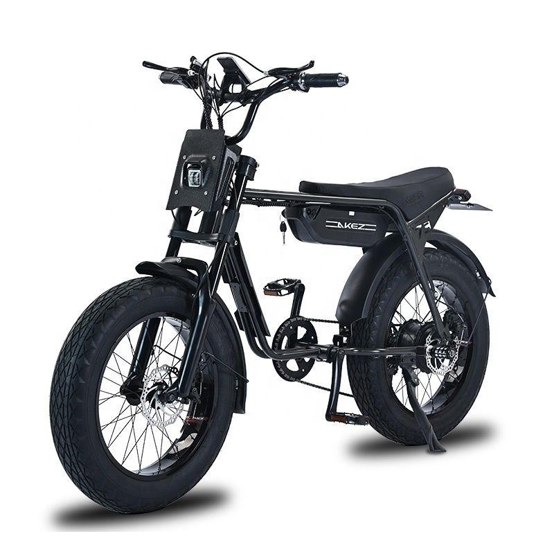 Fast Speed 20 Inch E Bikes From China Fat Tire E-bike Beach Cruiser Electric Motor Mountain Bike USA EU Warehouse Fast Delivery