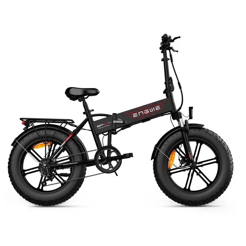 Hot Selling Folded Electric Bicycle Engwe Ep-2 Pro 20 Inch 13Ah Battery City Ebike 750W Fat Tire Folding E Bike For Adults