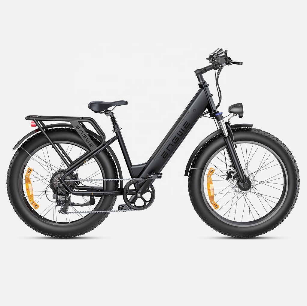 Top Design Engwe E26 ST 26 Inch 48V 250W 750W Fat Tire Women Electric City Mountain Bike Ebike Eu Warehouse