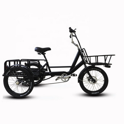 Hi Grade Three Wheel Electric Tricycle 650W Strong Power  Large Load Capacity Tricycles 3 Wheel Cargo Bike Tricycle