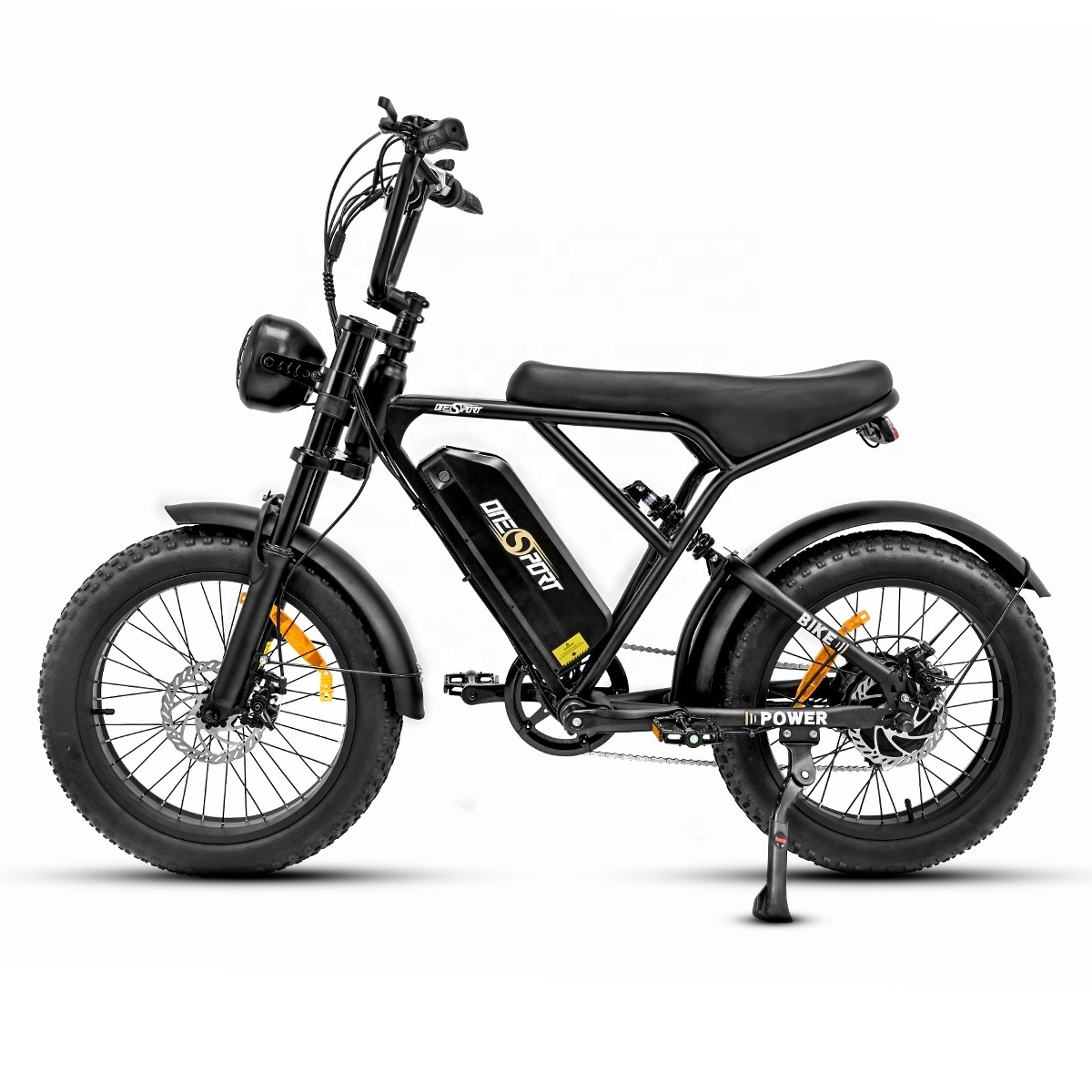 Hot Retro Surron Electric Motor Fat Tire Ebike Hybrid Dirt Pit E Mountain Bike 500W 15Ah Motorcycle Full Suspension Eu Warehouse