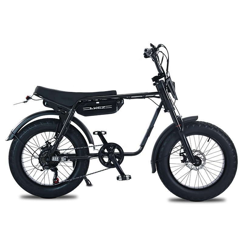 Fast Speed 20 Inch E Bikes From China Fat Tire E-bike Beach Cruiser Electric Motor Mountain Bike USA EU Warehouse Fast Delivery