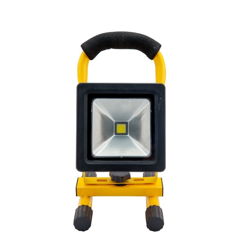 Housing Stand Rechargeable LED Flood Light LED Work Light Portable Work Light COB Aluminium Slim IP65 10W 20W 30W 50W DC White