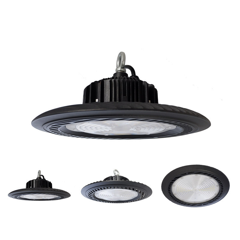 Waterproof IP 65 66 67 industrial warehouse garage shop gymnasium lighting fixture 20000 lumens dimmable ufo led high bay light