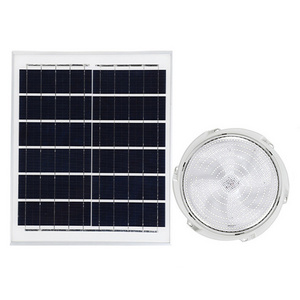 High Quality Remote Control Round Waterproof 80w 100w 200w Solar Led Ceiling Light For Living Room Bedroom Lawn Garden Lamp