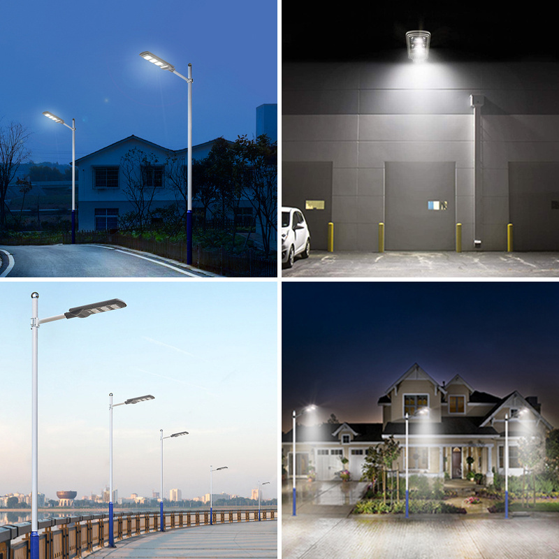 Lampadaires Solaires  Remote Control Led Street Light Outdoor Solar Street Lamp 2 in 1 100w 200w 300w 400w