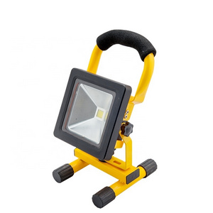 10W 20W 30W 50W 100W Flash Light emergency portable  Construction Site Lighting 3.7V 2200mAh battery Led rechargeable Floodlight