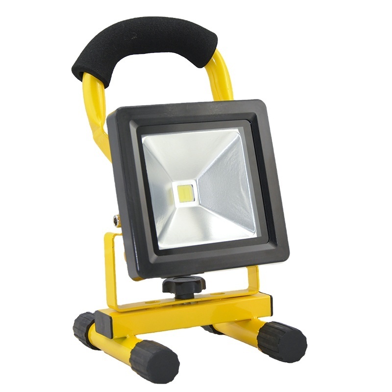 10W 20W 30W 50W 100W Flash Light emergency portable  Construction Site Lighting 3.7V 2200mAh battery Led rechargeable Floodlight