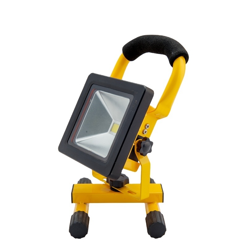 Housing Stand Rechargeable LED Flood Light LED Work Light Portable Work Light COB Aluminium Slim IP65 10W 20W 30W 50W DC White