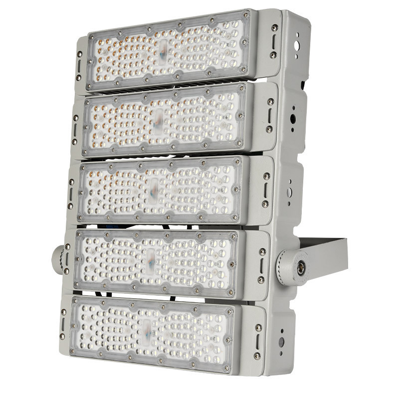 100W 200W 300W 400W 500W 600W 700W 800W 900W Modular LED Flood Lights Spotlight Lamp IP66 Outdoor Football Tunnel Stadium Light