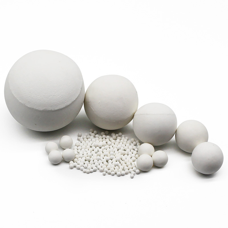 Industrial High Alumina Al2O3 Ceramic Grinding Media Balls Alumina Wet Grinding Ball