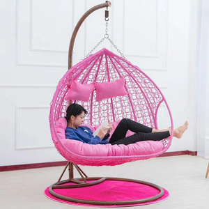 Dream Hanging Chaise Lounger Chair Swing Outdoor Camping Waterproof Swing Chair Hanging Hammock Rattan Garden