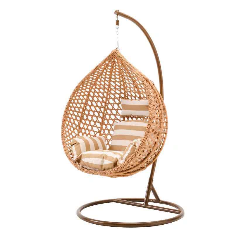 Swing Garden Chair Cushion Hanging Basket Swing Glass Chair Egg Hammock Cradle Outdoor Made In China