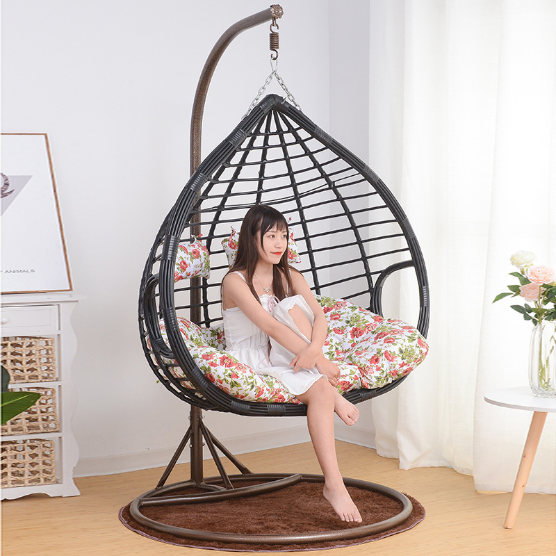 Garden 3 Person Bird Nest Swing Chairs Lounge Chair Baby Rocking Adjustable Canopy Chair Swing Morocco