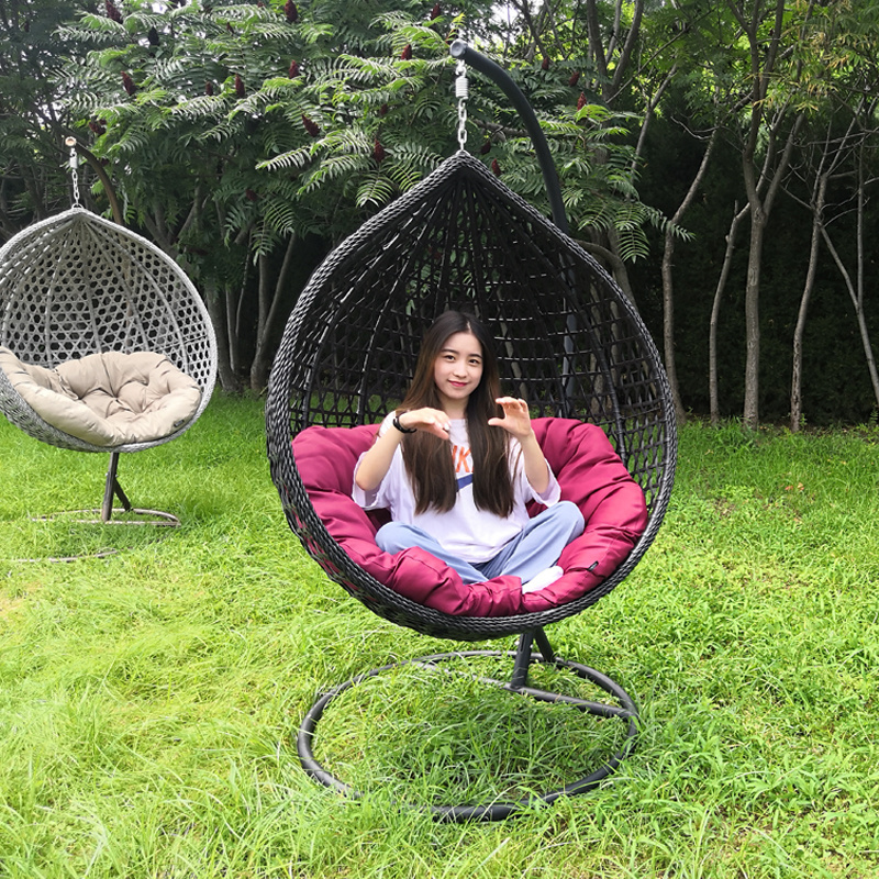 Luxury Porch Swing Rope Round Chairs Hammock Bench Pod Chair Garden Swing Egg Hanging Chair