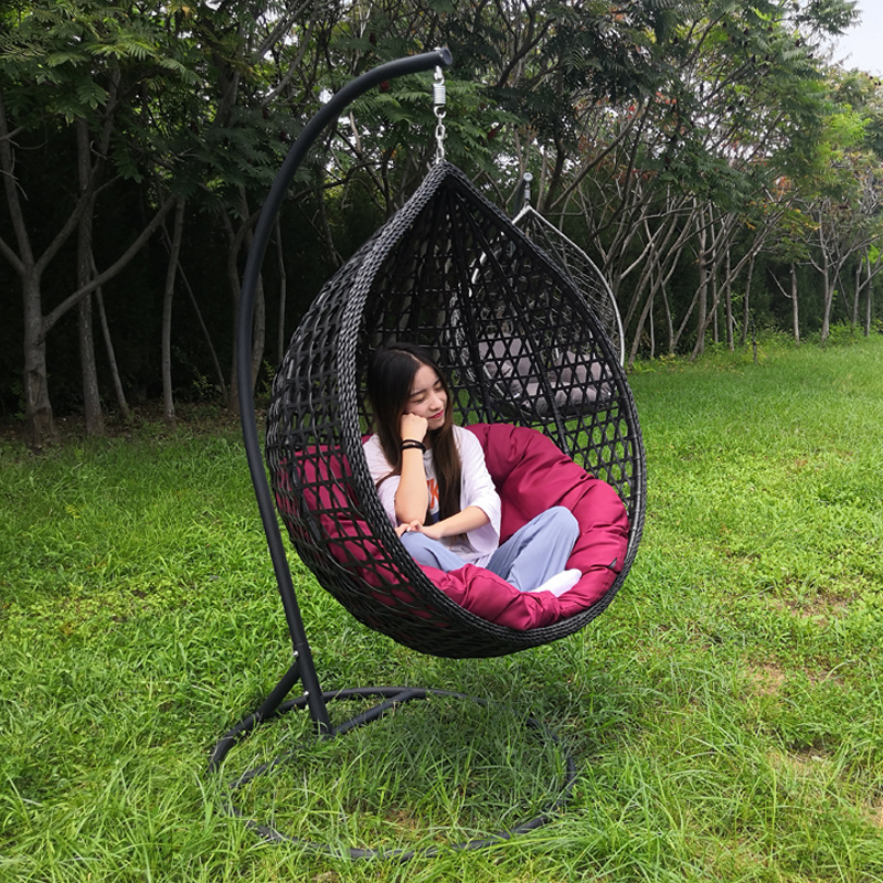 Luxury Porch Swing Rope Round Chairs Hammock Bench Pod Chair Garden Swing Egg Hanging Chair