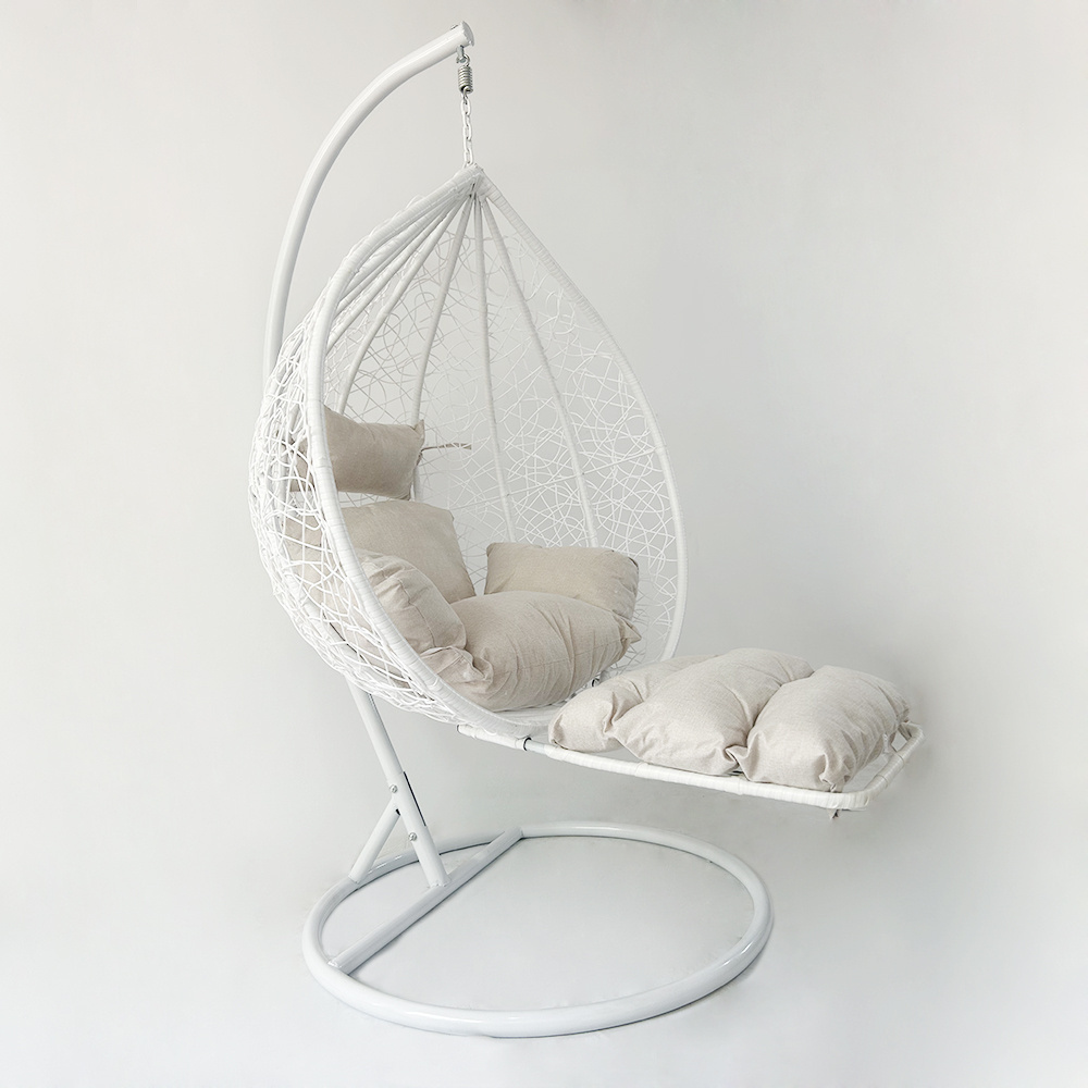 High quality egg chair swing wholesale garden swing loading capacity more than 150kgs swing set