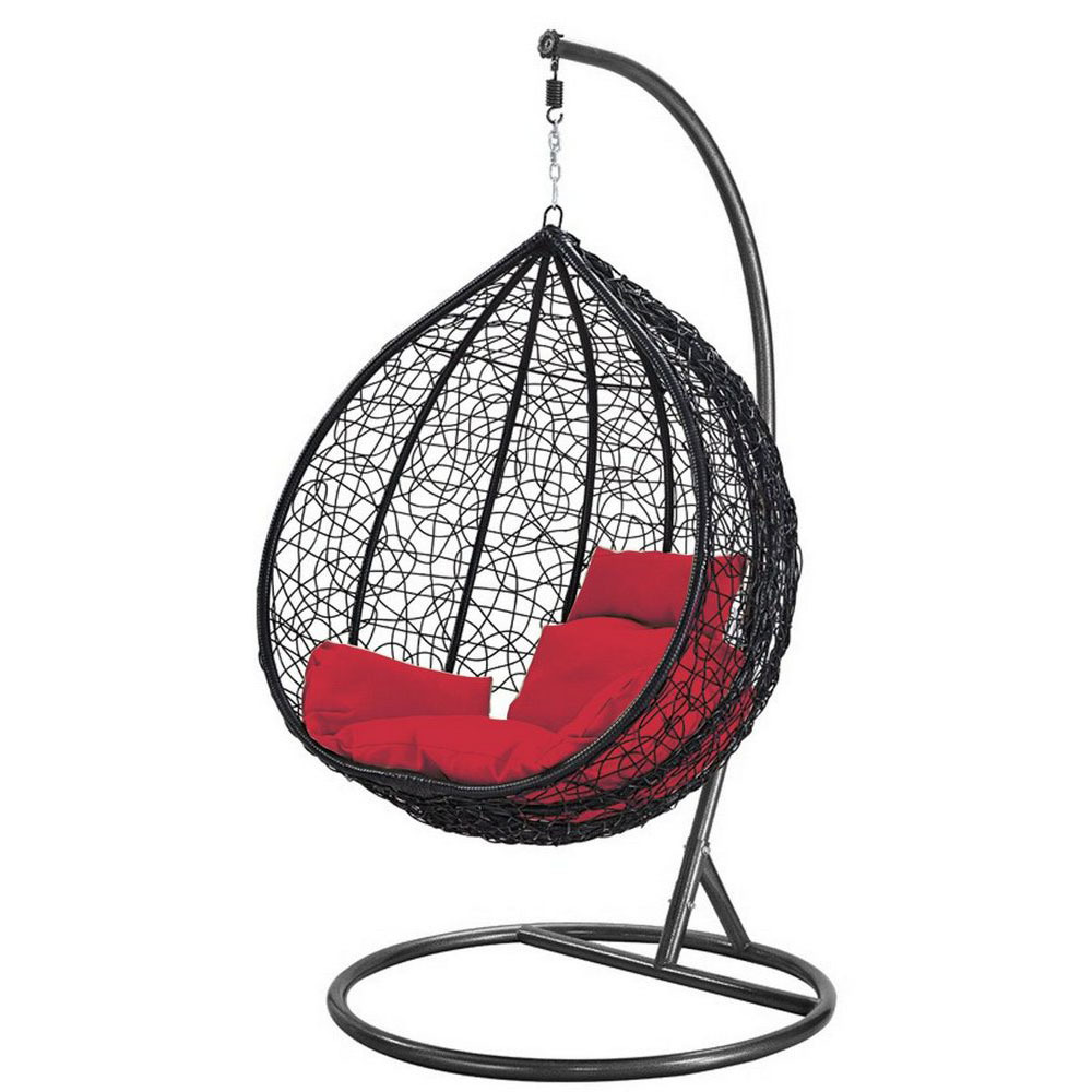 Modern design egg swing chair large load capacity swing set playground indian swing