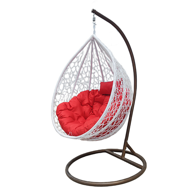 Modern design egg swing chair large load capacity swing set playground indian swing