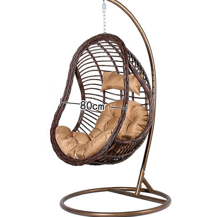 Modern Stylish jhula swing for indoors most popular backyard swing set big size cushion hangstoel swing chair