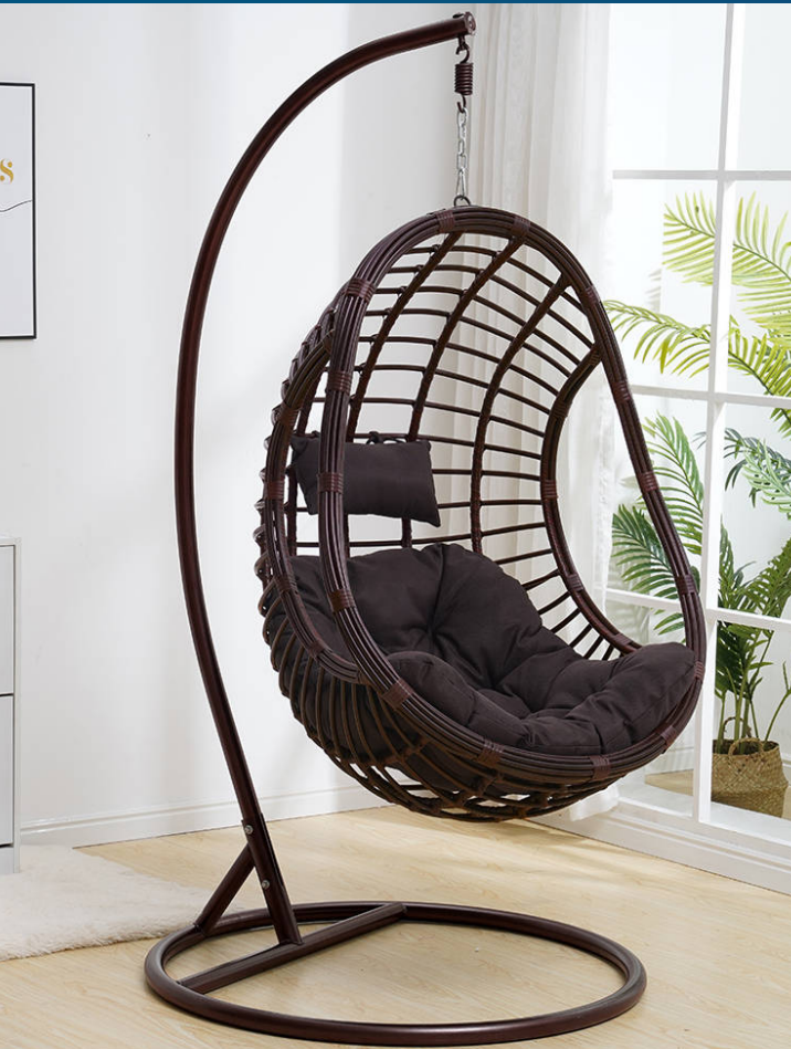 Modern Stylish jhula swing for indoors most popular backyard swing set big size cushion hangstoel swing chair