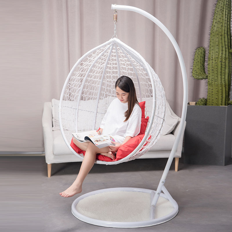 High quality swingchair indoor standing toddler swing big loading capacity bamboo wood hammock chair stand