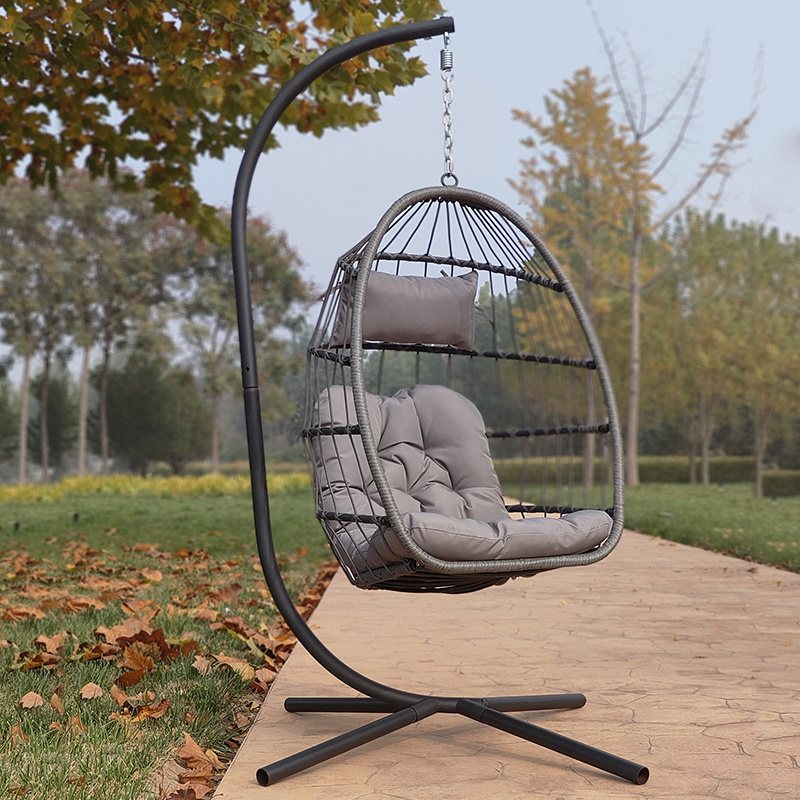 Patio Swing Chairs Hammock Hanging Egg Chairs Rope Swing Chair