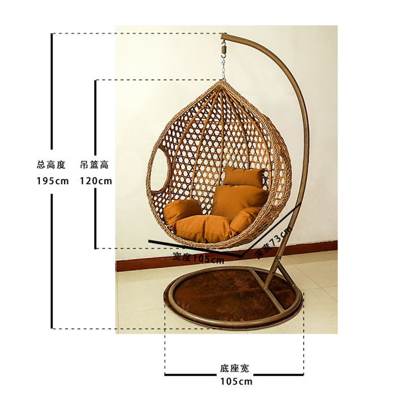 Indian style hanging chair hammock baby bed swing double folding outdoor swing beds for adults