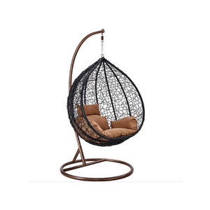 Cheap garden iron collapsible hanging bed swing egg chair swing bed outdoor use jhula swing