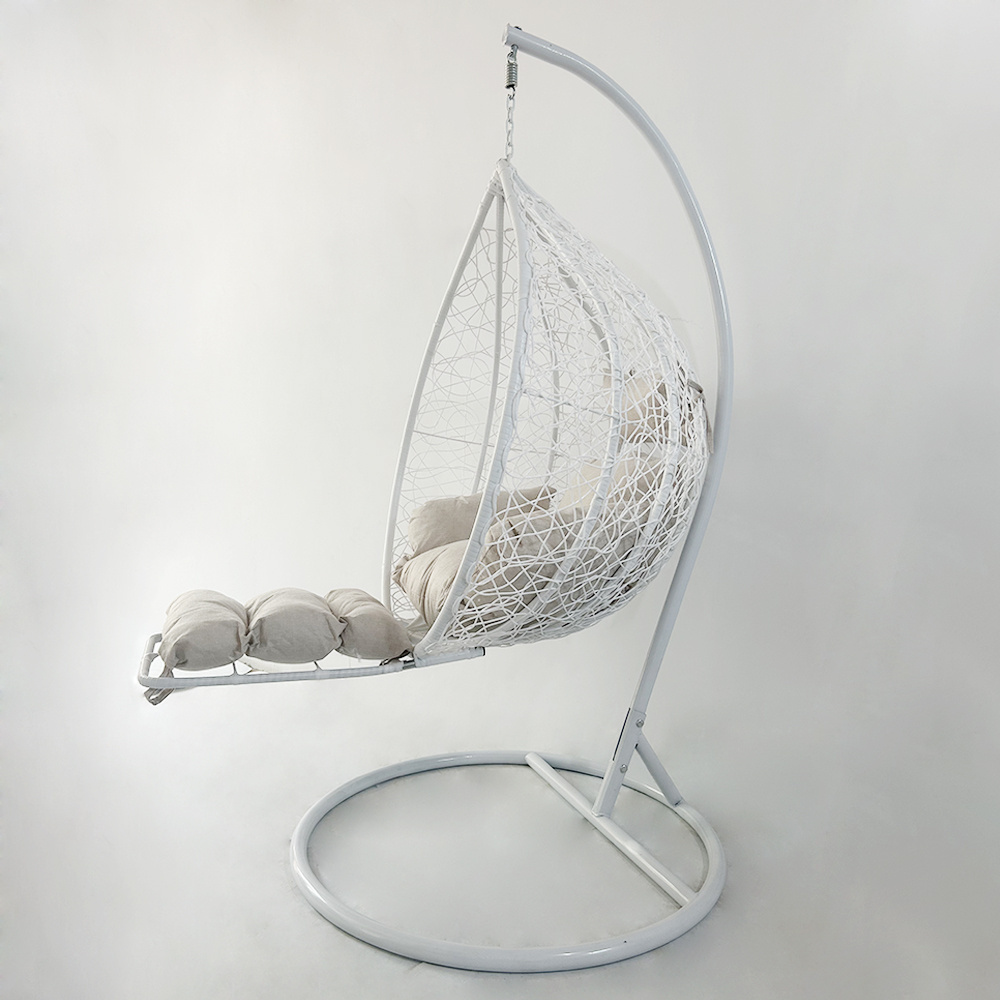 Double Wicker Hanging Swing Chair Indoor Living Room Rattan Rocking Chair Bird's Nest Balcony Hanging Basket