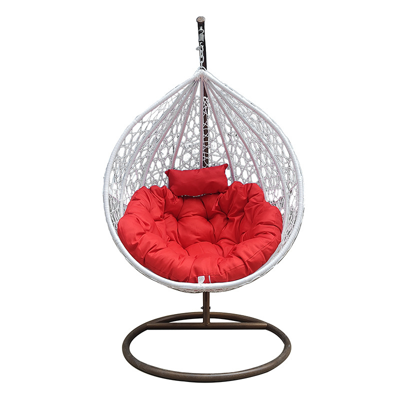 Most popular true drop shape plus depth egg swing chair Patio swings for indoor High quality European standard Patio swing chair