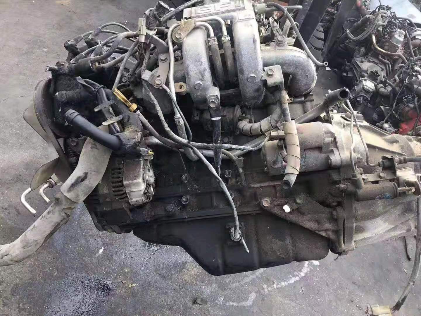 Used toyota hiace 1rz 2rz 3rz engine 1rz 5l 3l diesel engine