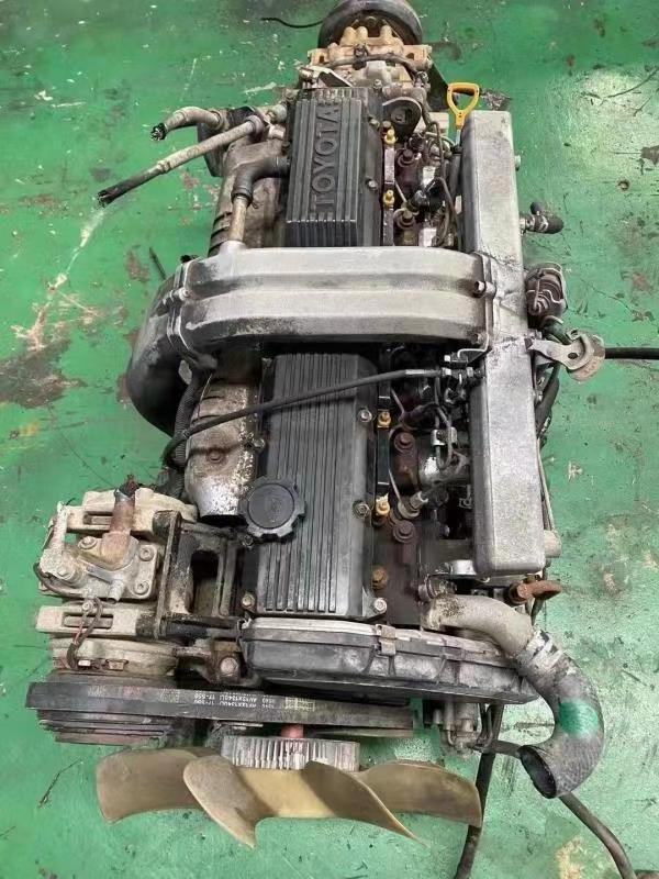 Used Original 1HZ Diesel Engine With Gearbox For Toy ota Land Cruiser ...