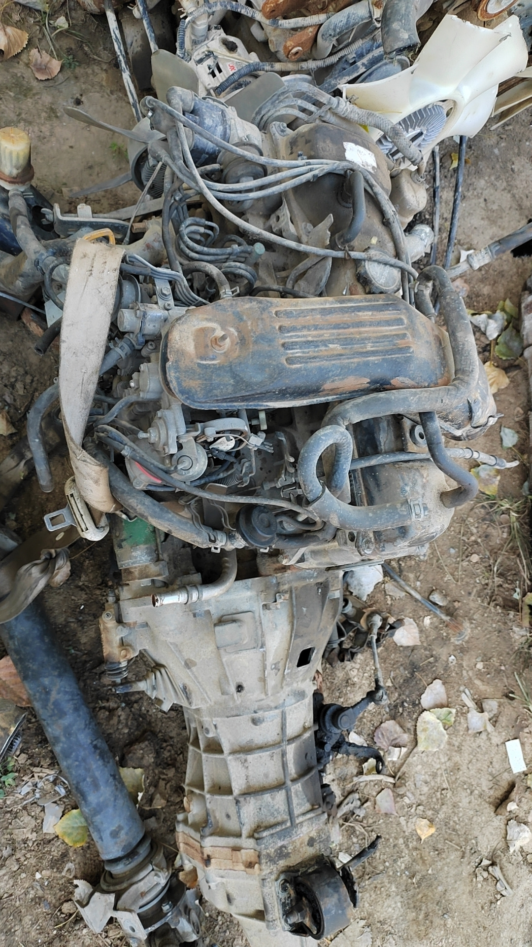 Used genuine 1RZ complete engine assy 2.0L 4 cylinder gasoline engine with gearbox in stock