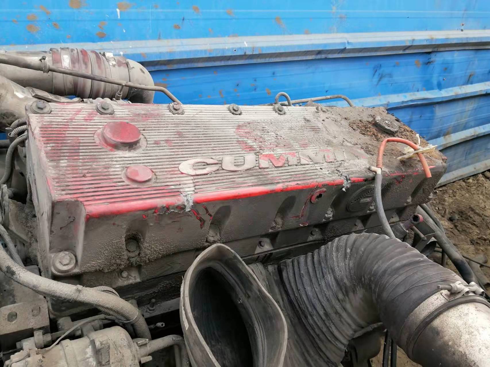 Used Diesel engine Cum mins M11 ISM11 tier 2 cylinder head used engine assembly for Heavy  truck machinery