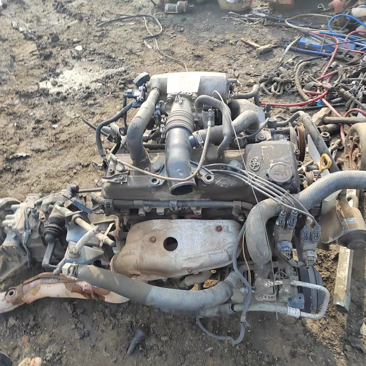 High performance 1RZ 2rz 3rz used engine assembly at hot sale