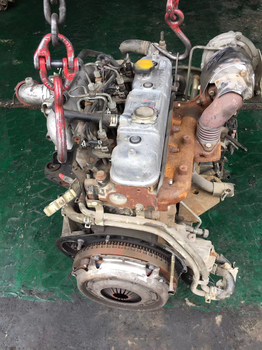 Used Complete 4JB1 4JB1T Complete Engine for Isuzu 4JB1 Truck Diesel Engine