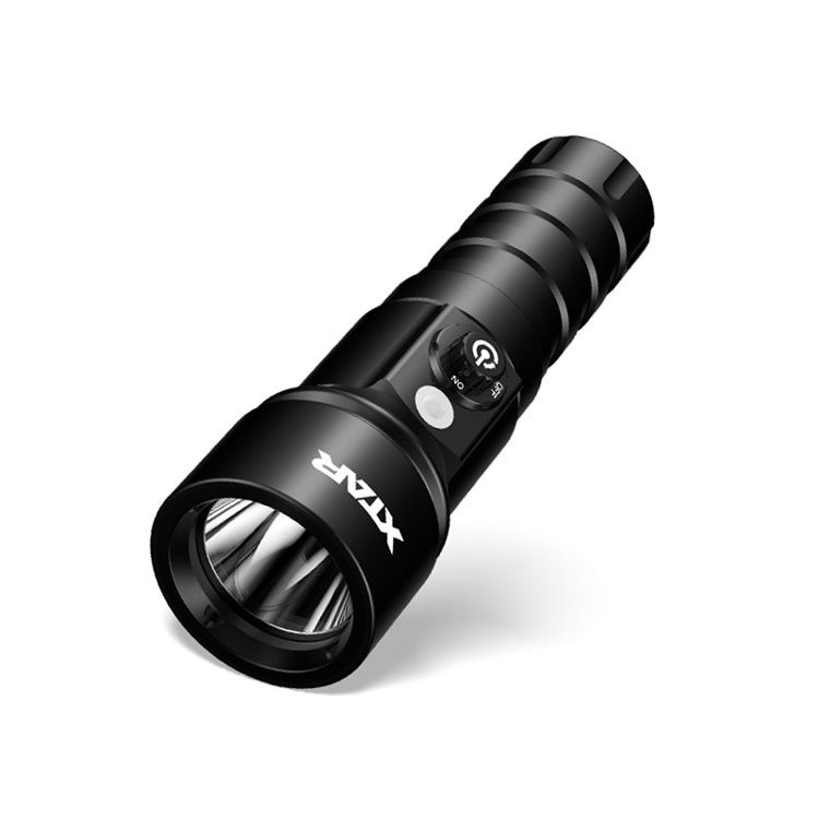 XTAR Scuba Diving Equipment D26 1100lm Cool Light Magnetic Switch Underwater 100m Diving Flashlight