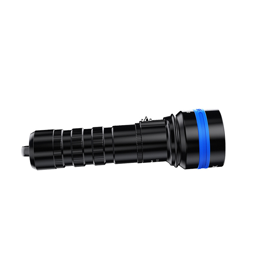 Xtar D06 1600 Cr123a 16340 18650 Powered Long Range Distance 430m Long Shot Beam Led Waterproof 100m Diver Flashlight